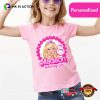 Custom Name Pink Doll Theme Party Birthday Girl Shirt