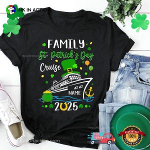 Custom Name St Patrick’s Day Cruise 2025 Shirt Custom Name St Patrick’s Day Cruise 2025 Shirt