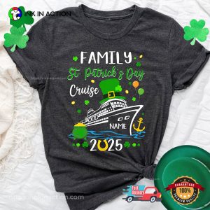 Custom Name St Patrick's Day Cruise 2025 Shirt 3 InkInAction.com