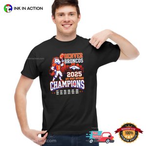 Denver Broncos 2025 AFC West Division Champions Shirt Denver Broncos 2025 AFC West Division Champions Shirt