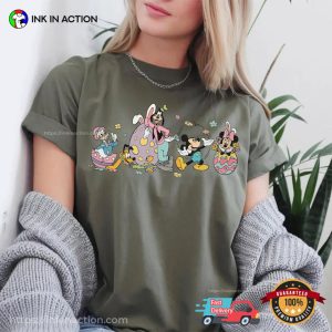Disney Mickey And Friends Easter Eggs Cute Tee Disney Mickey And Friends Easter Eggs Cute Tee