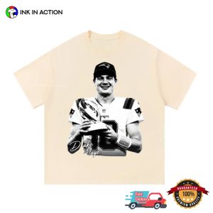 Drake Maye Patriots AFC Championship Bootleg Shirt 2