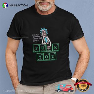 Cartoon Rick And Morty Gift T-shirt Cartoon Rick And Morty Gift T-shirt