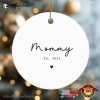First Time Mommy Christmas Ornament