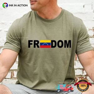 Freedom Venezuela Comfort Colors Shirt Freedom Venezuela Comfort Colors Shirt