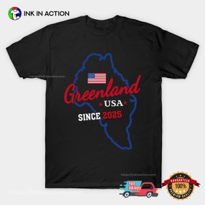 Funny Greenland USA Trump T-shirt