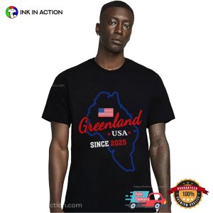 Funny Greenland USA Trump T-shirt Funny Greenland USA Trump T-shirt