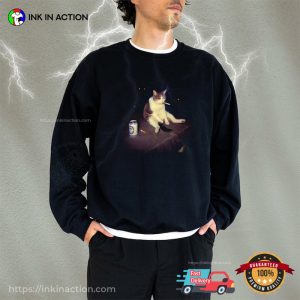 Funny Smoking Cat Meme Cat Lover Gift T-shirt Funny Smoking Cat Meme Cat Lover Gift T-shirt