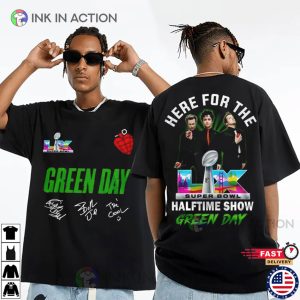Green Day Super Bowl Lx Halftime Show 2026 T-shirt Green Day Super Bowl Lx Halftime Show 2026 T-shirt