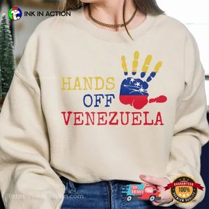 Hands Off Venezuela Anti Trump Anti War Shirt 3 InkInAction.com