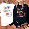 Happy Holi Celebration Funny Graphic T-shirt