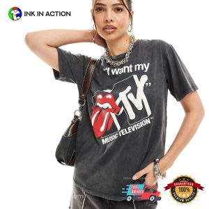 I Want My MTV Music Television T-shirt I Want My MTV Music Television T-shirt
