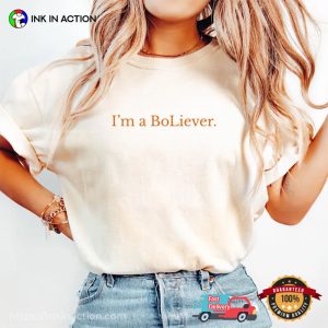 I’m A BoLiever Funny Bo Nix Denver Fan Comfort Colors T-shirt