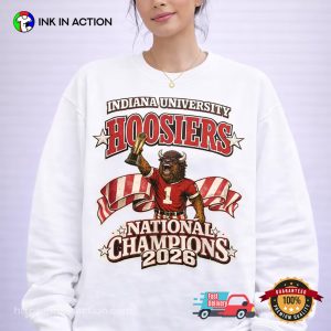 Indiana Hoosiers Peach Bowl 2026 Peach Bowl Champions T-shirt Indiana Hoosiers Peach Bowl 2026 Peach Bowl Champions T-shirt