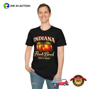 Indiana Peach Bowl College Football T shirt 3 InkInAction.com