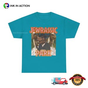 Jewish Dinosaur Jewrassic Park jewish holiday purim T shirt 2 InkInAction.com