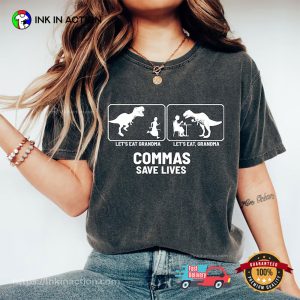 Let’s Eat Grandma Punctuation Saves Lives T-shirt Let’s Eat Grandma Punctuation Saves Lives T-shirt