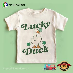 Lucky Duck Cute St Patrick’s Day Shirt