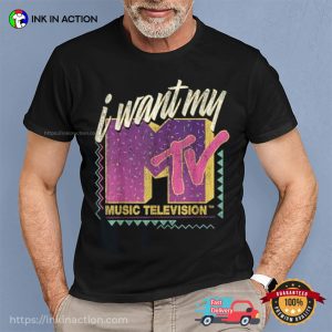 MTV I Want My Logo Graphic T-shirt MTV I Want My Logo Graphic T-shirt