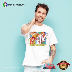 MTV Music Channels Shutting Down Graphic T-shirt MTV Music Channels Shutting Down Graphic T-shirt