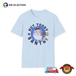 Not Today Santa Hanukkah Funny Jewish Gif Shirt 3 InkInAction.com