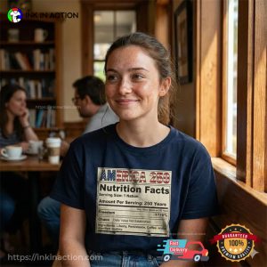 Nutrition Facts America 250 Celebration Tee Nutrition Facts America 250 Celebration Tee