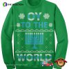 Oy To The World Hanukkah Jewish Shirt