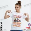 Peanuts Life Is Better With Harley Davidson Motorcycles And San Francisco 49ers NFL T-shirt