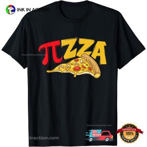 Pi Symbol Pizza Pi Day Math Lover Science T-shirt