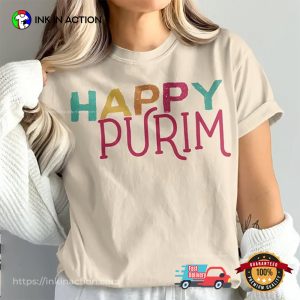 Queen Esther Jewish Holiday Happy Purim T-shirt Queen Esther Jewish Holiday Happy Purim T-shirt