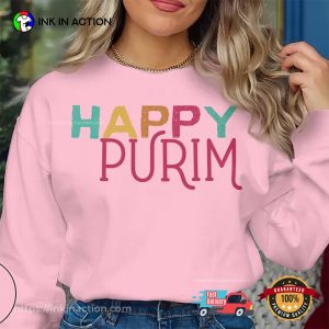 Queen Esther Jewish Holiday Happy Purim T shirt 3 InkInAction.com