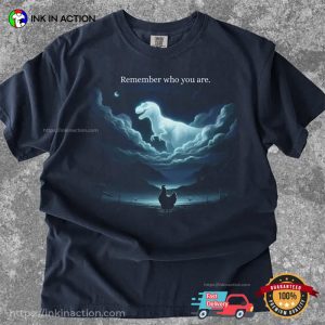 Remember Who You Are Evolution Joke Meme Comfort Colors Tee 4 InkInAction.com