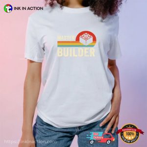 Retro Building Blocks Master Builder T shirt 4 InkInAction.com