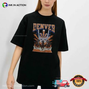 Retro Denver Broncos Football Overdogs T shirts InkInAction.com