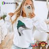Retro Western Grebe Wearing Beanie Bird Lover T-shirts