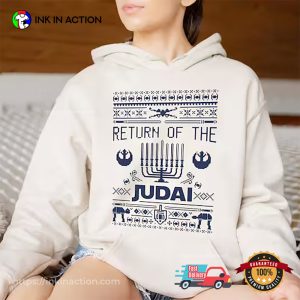 Return Of the Judai Festival Of Light Jewish Shirt 2 InkInAction.com