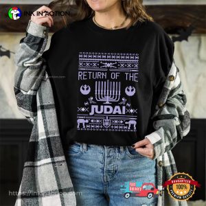 Return Of the Judai Festival Of Light Jewish Shirt Return Of the Judai Festival Of Light Jewish Shirt