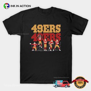 San Francisco 49ers Football Team T-shirt 1 InkInAction.com