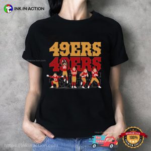 San Francisco 49ers Football Team T-shirt San Francisco 49ers Football Team T-shirt