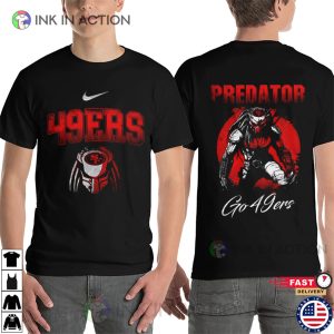 San Francisco 49ers x Predator Go Commanders T-shirt San Francisco 49ers x Predator Go Commanders T-shirt