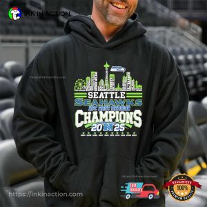 Seattle Seahawks NFC West Division Champions 2025 Shirt 2 InkInAction.com
