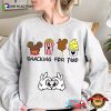 Snacking For Two Disney Vacation Pregnancy Tee Shirt