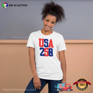 USA 250, america 250 events Tee 1 InkInAction.com