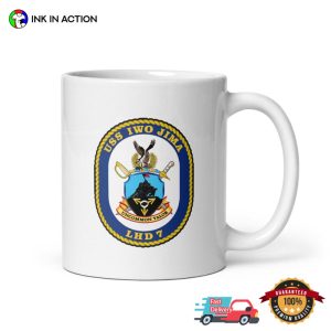 USS Iwo Jima LHD 7 US Navy Mug 2 InkInAction.com