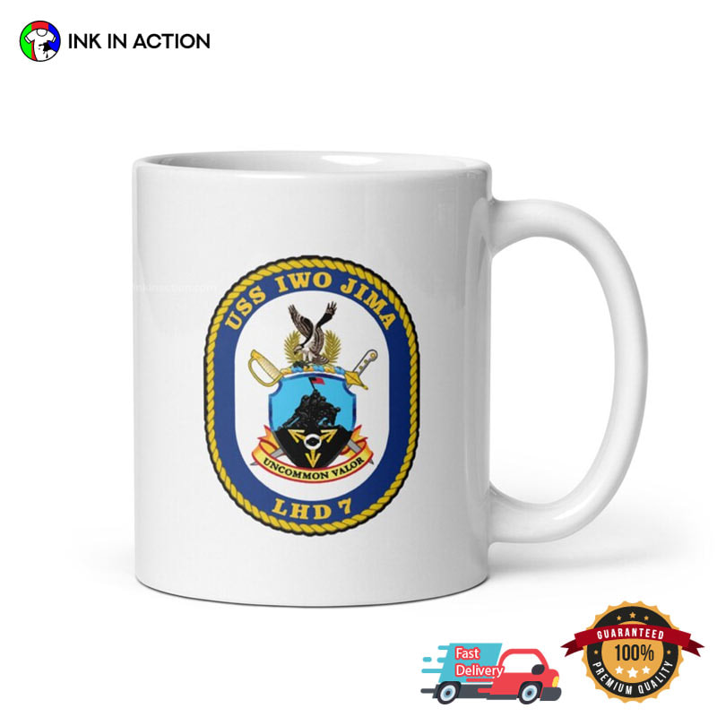 USS Iwo Jima Ship LHD-7 US Navy Mug USS Iwo Jima Ship LHD-7 US Navy Mug