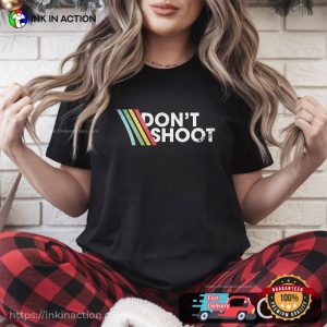 Vintage ARC Stripes DON’T SHOOT Gaming T-shirt Vintage ARC Stripes DON’T SHOOT Gaming T-shirt