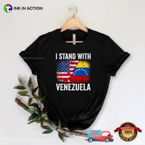 Vintage I Stand With Venezuela, venezuela vs usa Shirt 2 InkInAction.com