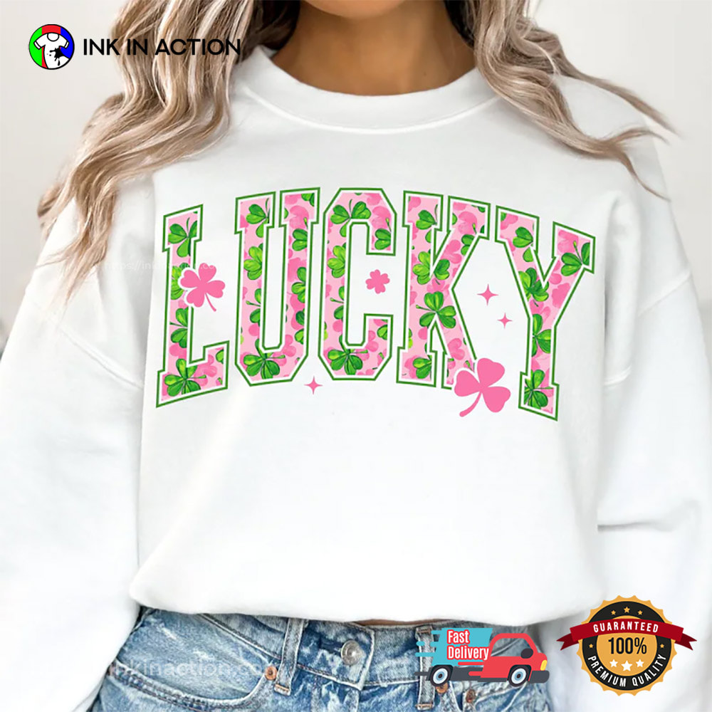 Vintage Lucky Happy St Patrick's Day Shirt Vintage Lucky Happy St Patrick's Day Shirt