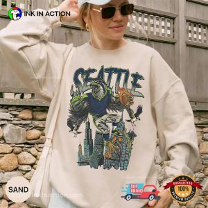 Vintage Seattle Football Mascot Retro 90s Shirt 2 InkInAction.com
