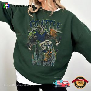 Vintage Seattle Football Mascot Retro 90s Shirt Vintage Seattle Football Mascot Retro 90s Shirt